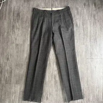 SOVEREIGN 소버린 글렌체크 슬랙스 유나이티드 애로우즈