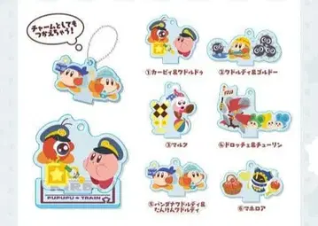 별의 커비 푸푸 트레인 역내 스탠드 컬렉션 전 6종 세트