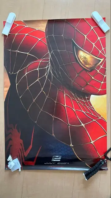 스파이더맨2 포스터 2004년 공개