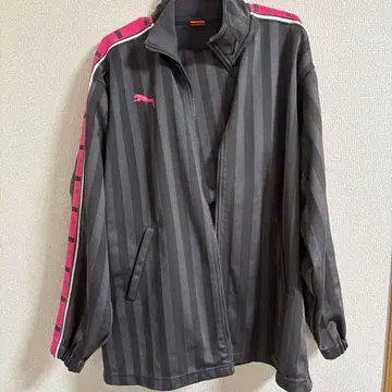 Puma 푸마 저리 상하의 핑크 x 다크 그레이 Y2K