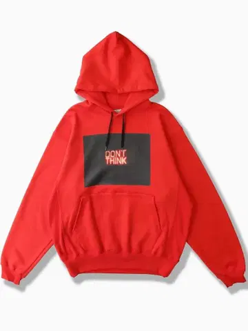 vainl archive DON'T THINK 후드 맨투맨 사이즈 L