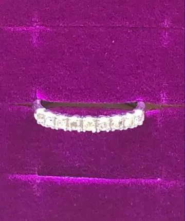 k14WG 다이아몬드 반지