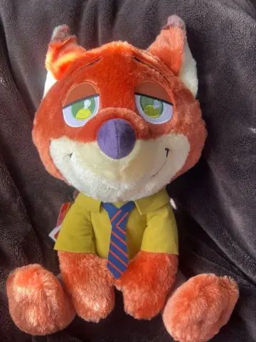 닉 봉제 인형 우루리이미 주토피아 닉 와일드