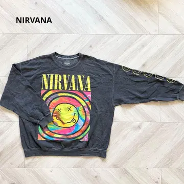 NIRVANA 닐바나 밴딩 맨투맨