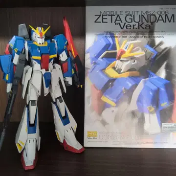 MG 1/100 제타 건담 Ver.Ka Z 건담 조립 완료