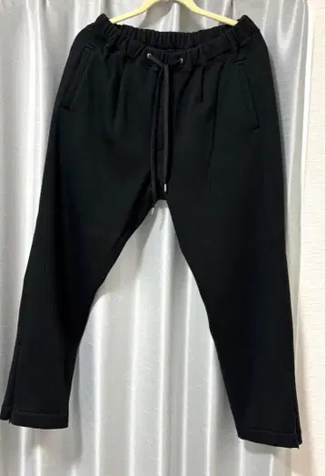 EDIFICE 속기모 팬츠 블랙