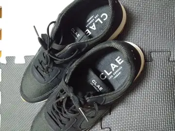 CLAE 블랙 스니커즈 10 US