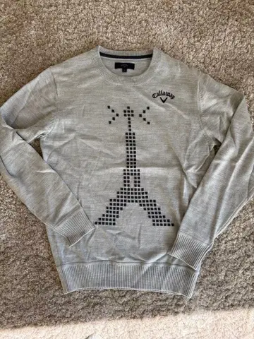 이시카와 료 프로 착용 모델 캘러웨이 남성용 니트 스웨터 사이즈 M