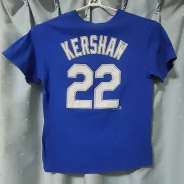 MLB 로스앤젤레스 다저스 커쇼 선수 T셔츠 L 커쇼