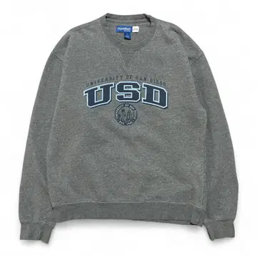 빈티지 샌디에이고 대학 가제트 크루넥 맨투맨 트레이닝복