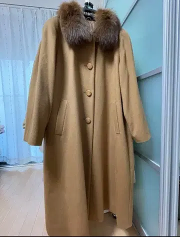 캐시미어 100% 코트 여성용 롱 코트 11호