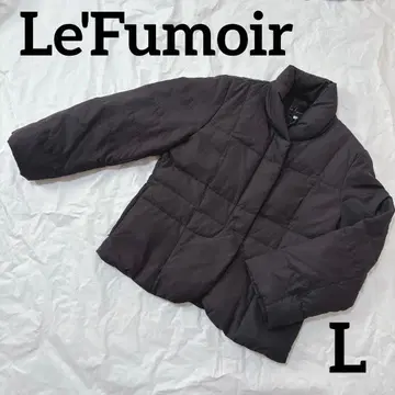 다운 페더 Le Fumoir 블랙 다운 자켓