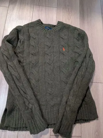 랄프 로렌 케이블 니트