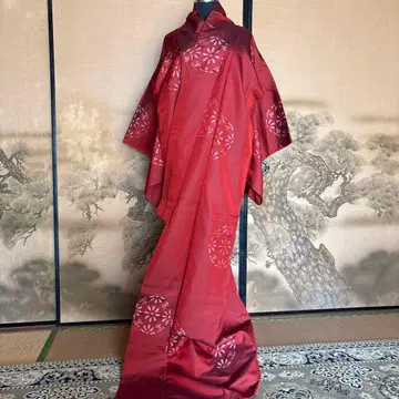 기모노 순수 실크 새상품 여성용