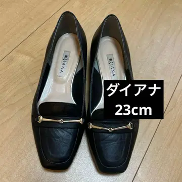 DIANA 다이애나 비트 장식 펌프스 플랫슈즈 블랙