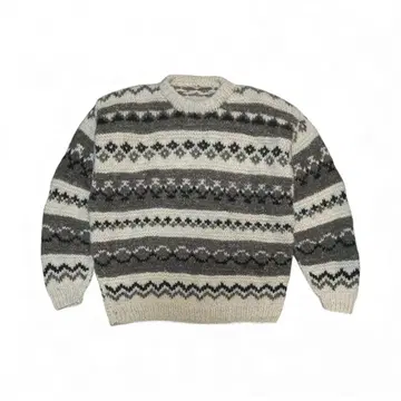 [ 빈티지 ] 총 패턴 니트