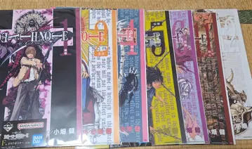 제일복권 데스노트 클리어 포스터 7종 세트 DEATH NOTE