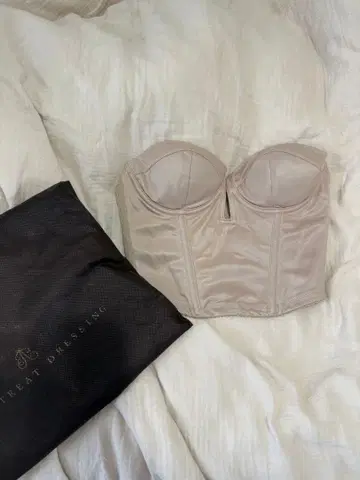 코르셋 스타일 브라이덜 이너 베이지