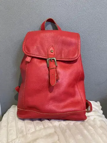 PEAKSPEAK 백팩 천연 가죽 경량