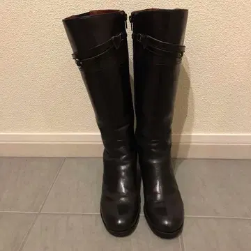 [ 한정 가격 ] 키다리 아저씨 롱 부츠 블랙 22.5cm 패션