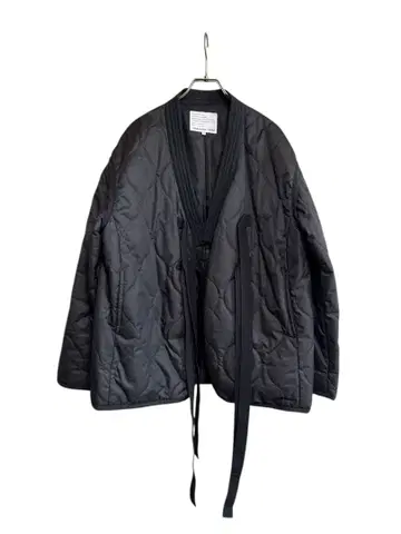 MARECHAL TERRE 퀼팅 자켓 블랙