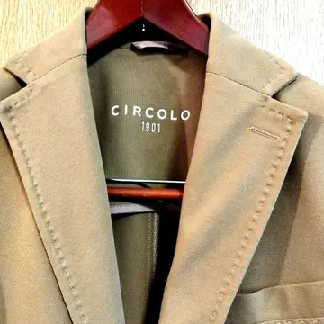 시르코로 코튼 저지 자켓 48 카키 브라운