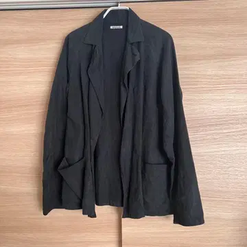 AURALEE 워시드 린넨 자켓