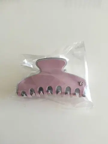 컴플렉스 비즈 핑크 클립