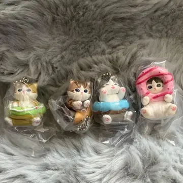 [ 당일 발송 ] 가챠가챠 도넛냥 마스코트 mofusand 미개봉