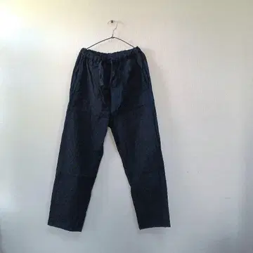 하라빠 아이즈 목화 보통 팬츠 블랙 그린 미사용품