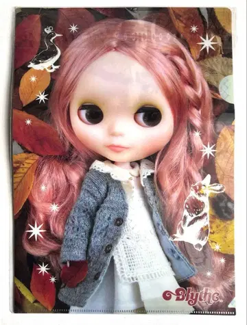 초레어 미사용 브라이스 Blythe 빈터알덴 클리어 파일 A4