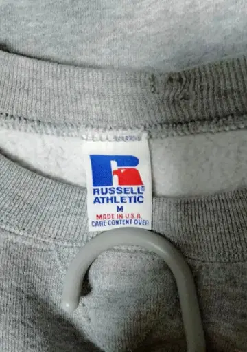 러셀 애슬레틱 그레이 맨투맨