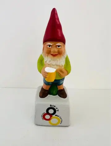 [ 미사용 ] 간사이 만박 독일 파빌리온 입상 노움 난쟁이