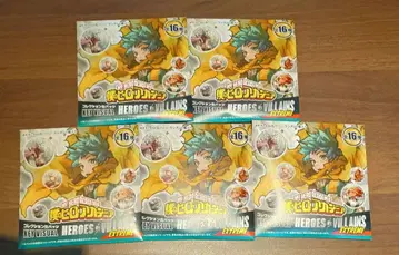 나의 히어로 아카데미아 미개봉 5세트 캔뱃지 원화전 히로아카