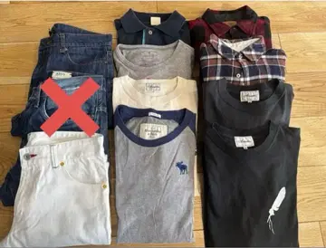 남성 의류 묶음 판매 아바크로 M 겨울 의류