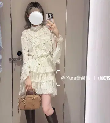 LILY BROWN [매장 한정판] 쉬폰 프릴 셋업