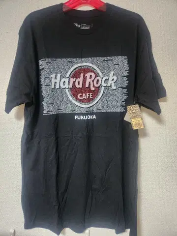 하드 록 카페 후쿠오카 T셔츠 새상품 L사이즈