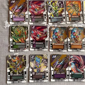 가면라이더 캐릭터 레어 카드 세트 30장