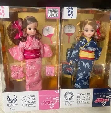 리카짱 도쿄 올림픽 유카타 기념 TOKYO 2020 공식 라이선스