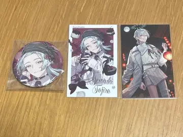 니지산지 Sweet Floaties 겐게츠 토시로 캔뱃지 폴라로이드