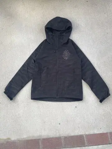 카모 패턴 후드 부착 나일론 자켓 구제 의류 마운틴 파카