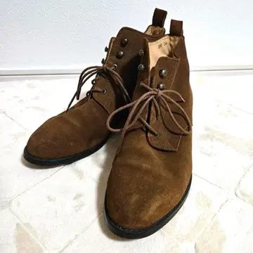 숏부츠 처카 부츠 브라운 24.0cm 스웨이드 원단