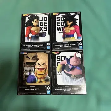 드래곤볼 피규어 4종