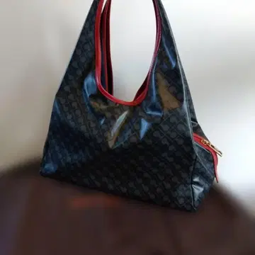 게라르디니 숄더 백 블랙 레드