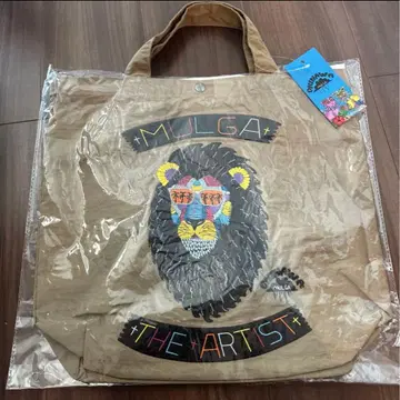 오키나와 훼미리마트 x MULGA 자수 백 색상: 카키