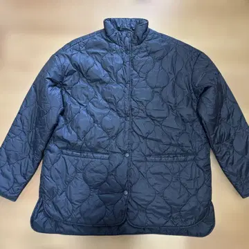 GAP 블랙 퀼팅 자켓 우먼