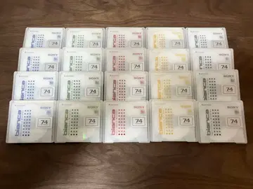 [ MD/미니 디스크 ] 74분 40매 녹음 삭제 완료