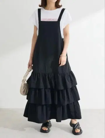 ELENCAREDUE 그린 파크 티어드 살로펫