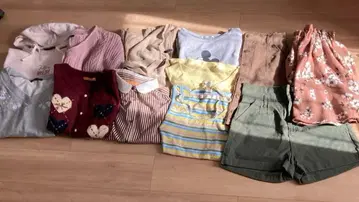 여성용 의류 묶음 판매 캐주얼 니트 후드 부착 상의 세트