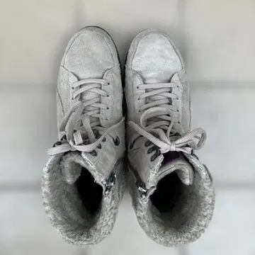 PUMA 스웨이드 하이컷 스니커즈 스니커즈 부츠 보아 안감 포함